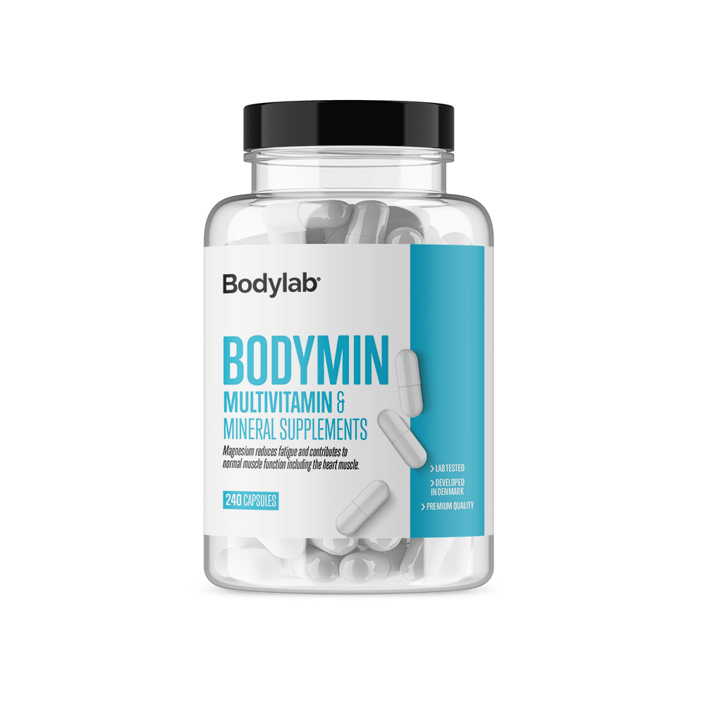 Bodylab Bodymin multivitamin og mineral tabletter i dåse