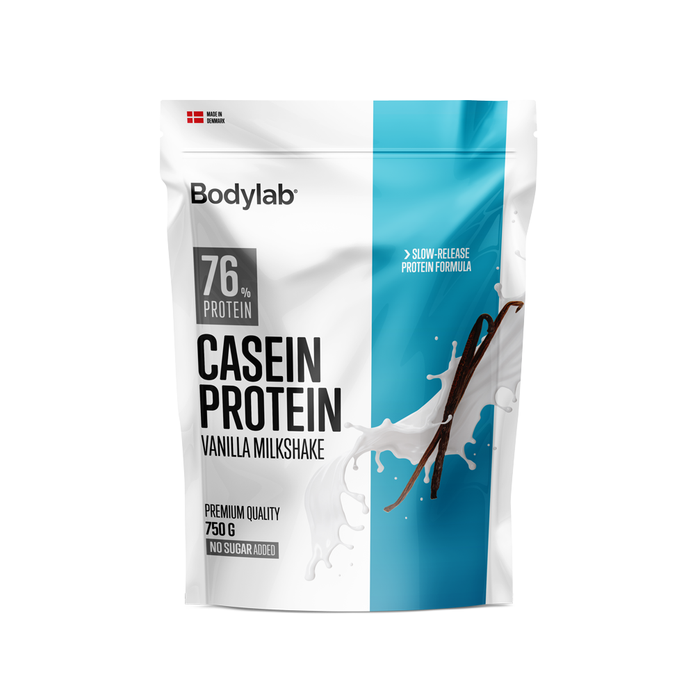 Bodylab Casein Protein Vanilla Milkshake 750 g bøtte