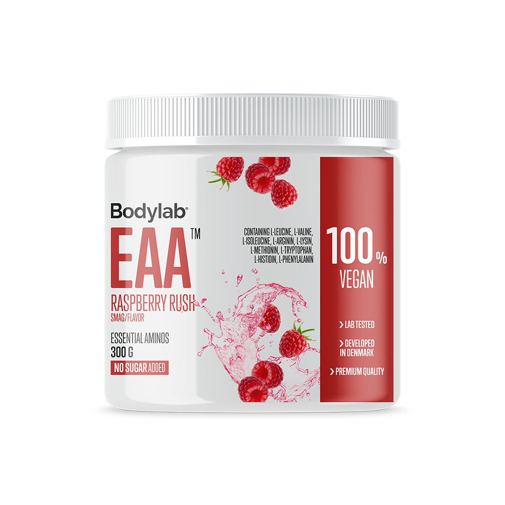 Bodylab EAA 300 g i smagen Raspberry Rush