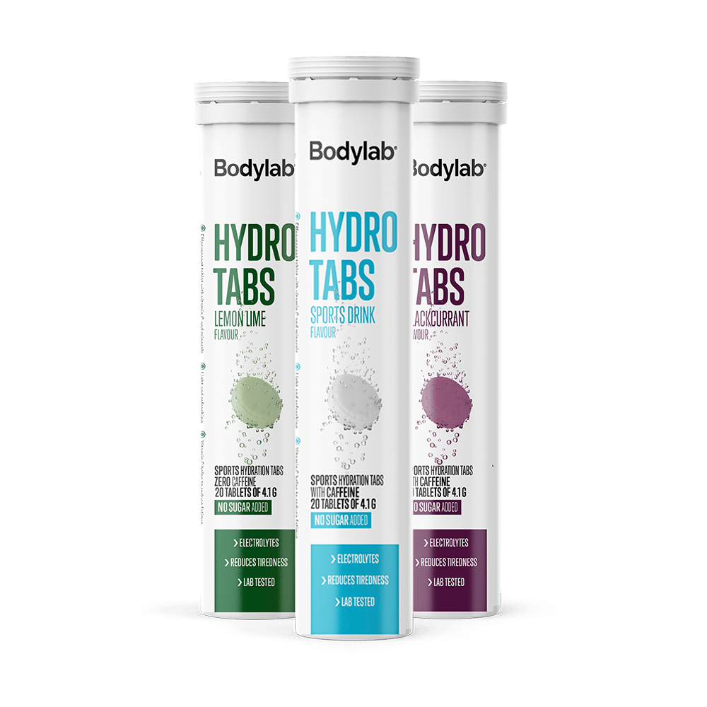 Bodylab Hydro Tabs sukkerfri elektrolyttabletter, 20 stk