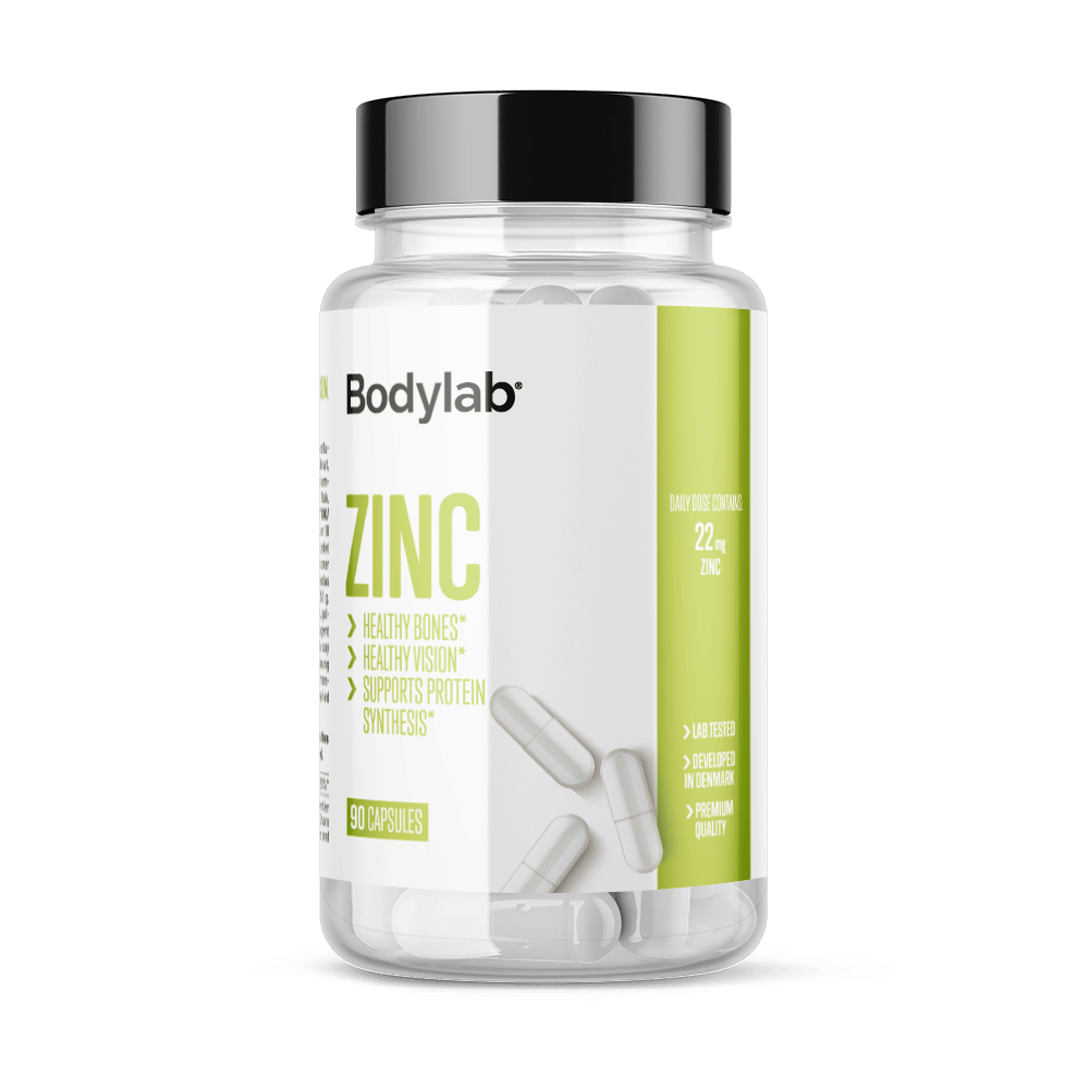 Bodylab Zinc med 90 kapsler