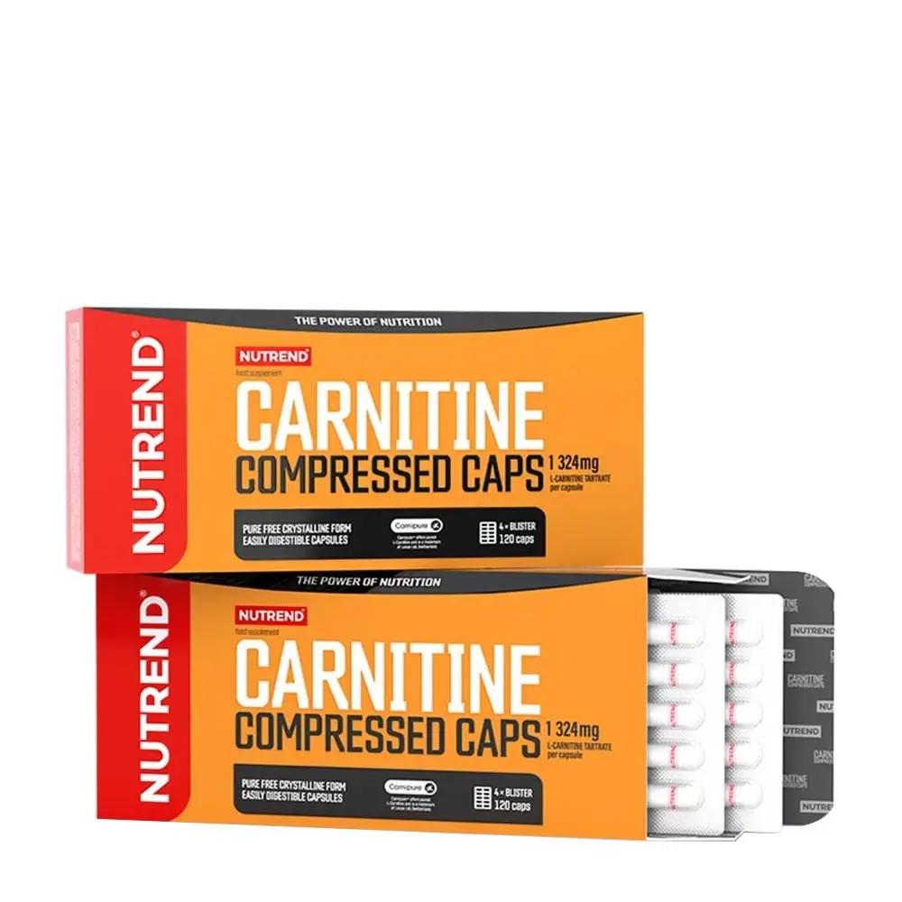 Nutrend Carnitine Compressed Caps 120 kapsler