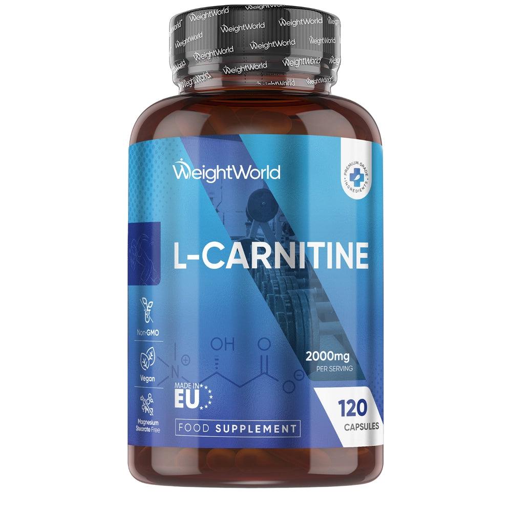 WeightWorld L-Carnitin 2000 mg 120 kapsler