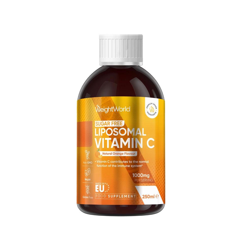 Liposomal C-Vitamin Drik med appelsinsmag fra WeightWorld
