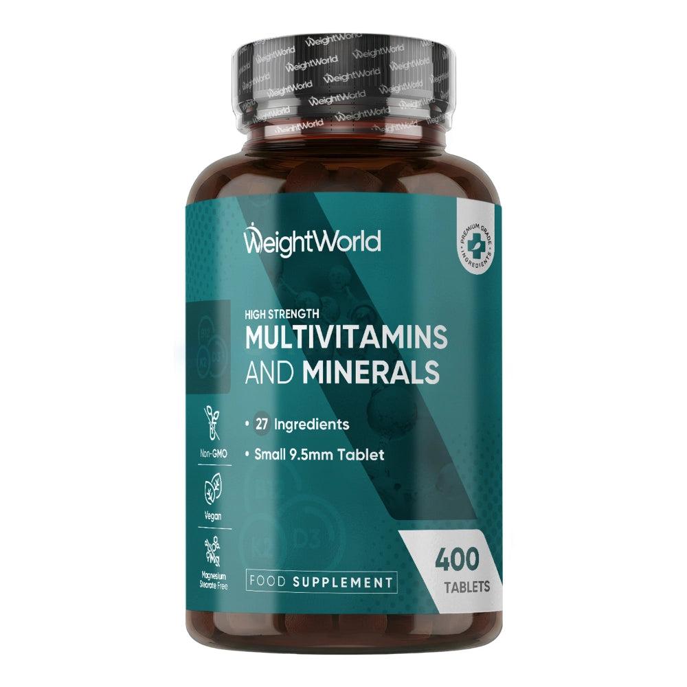 WeightWorld multivitamin og mineraler, dåse med tabletter