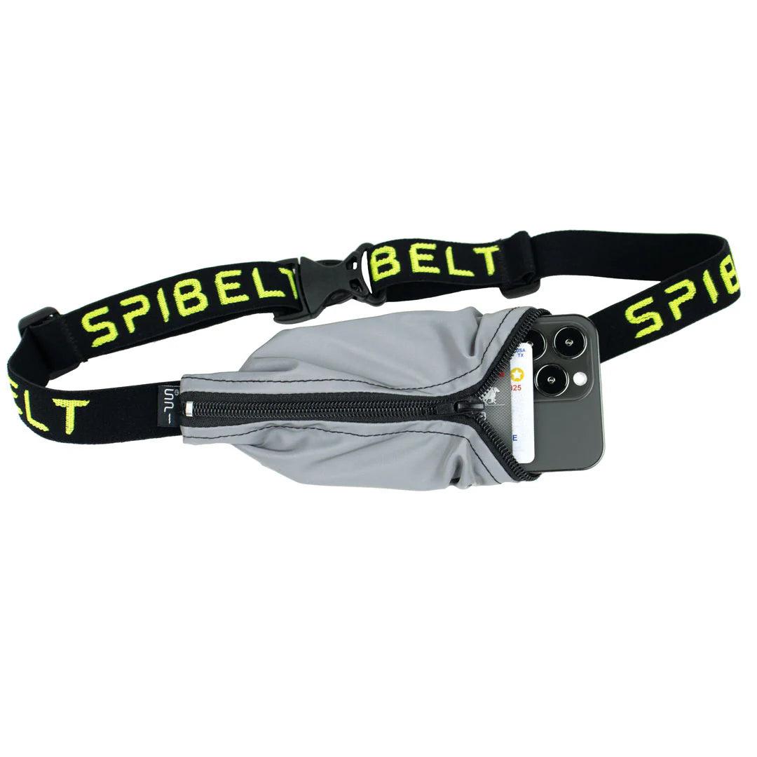 SPIbelt Large Pocket løbebælte med reflekser i sort