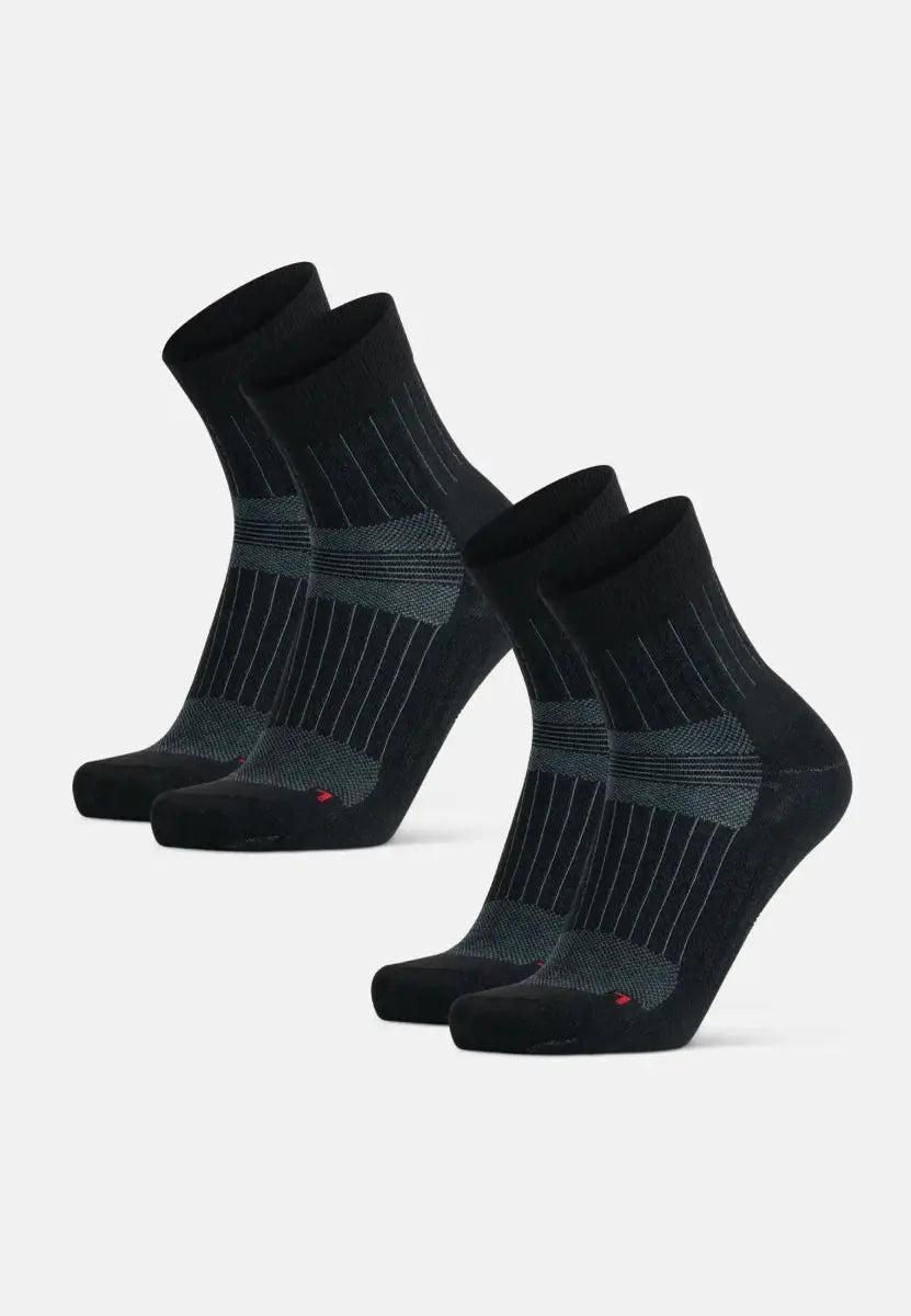 Danish Endurance merino quarter løbestrømper til temperaturregulering og trail