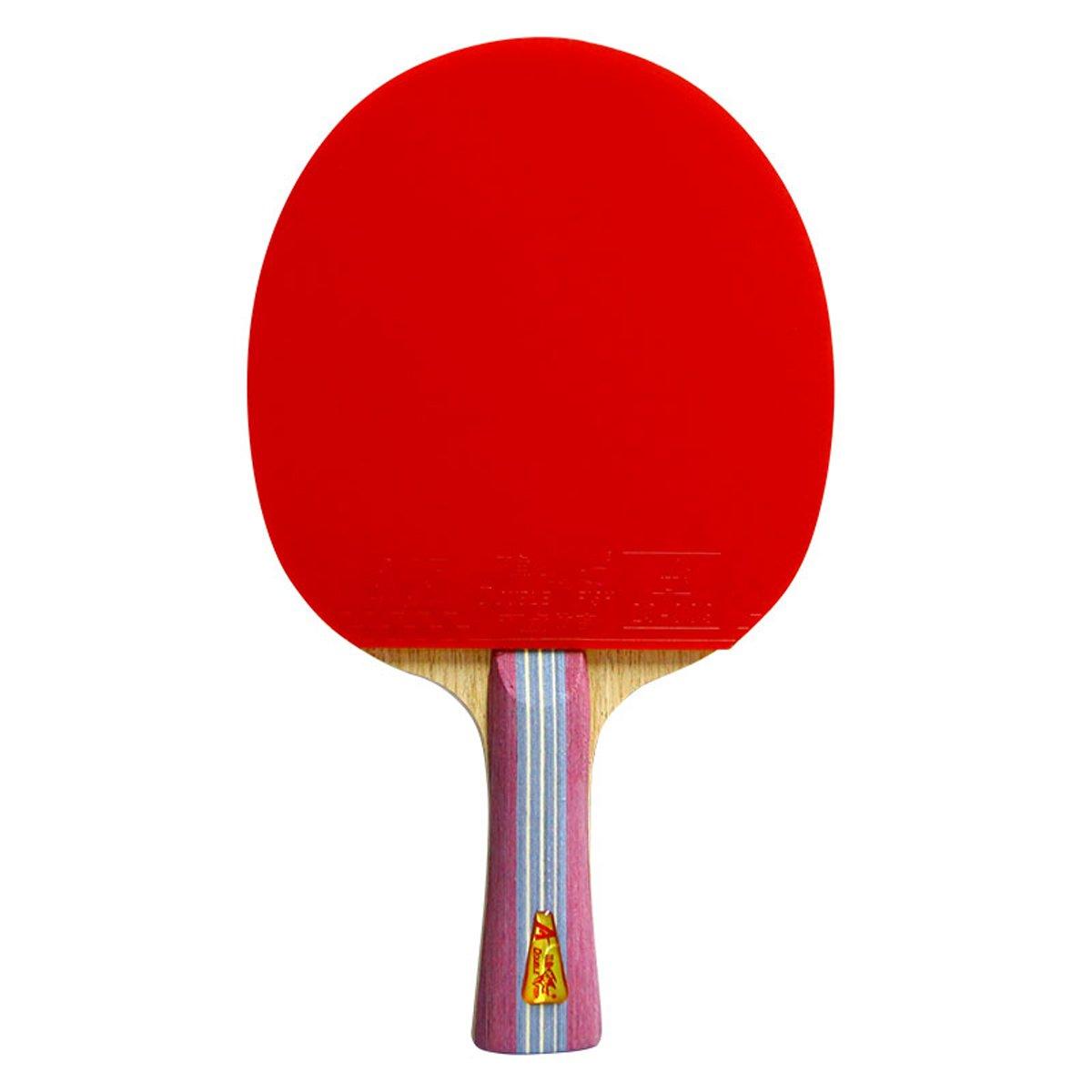 Double Fish 1A+ bordtennisbat i Chinese Red