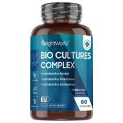 WeightWorld Bio Culture med Probiotika 60 kapsler – 77 milliarder CFU, 20 stammer