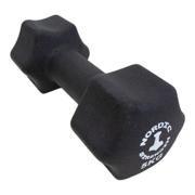Nordic Strength black edition aerobic håndvægt på 5 kg med blød belægning til konditionstræning
