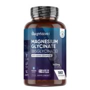 WeightWorld Magnesium Glycinate 1422mg kapsler – 180 stk. med 200 mg elementært magnesium pr. dosis
