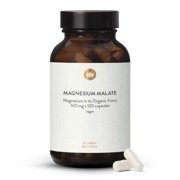 Sunday Natural Magnesiummalat 100 mg i pakke med 120 kapsler