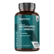 WeightWorld multivitamin og mineraler, dåse med tabletter