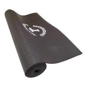 Sort yogamåtte på 4 mm tykkelse fra Nordic Strength til yoga og fitness