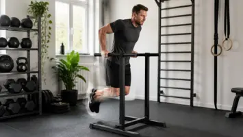 Dips bar og dipsstativ til hjemmegym