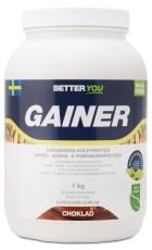 Better You Vegetarisk Gainer Chokolade i 1 kg pose