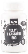 Healthwell Acetyl L-Carnitin 500 mg kapsler