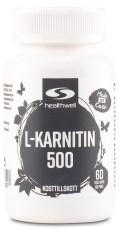Healthwell L-carnitin 500 mg kapsler