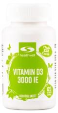 Healthwell Vitamin D3 3000 IE kapsler