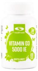 Healthwell Vitamin D3 5000 IE kapsler