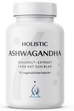 Holistic Ashwagandha med patenteret Sensoril-ekstrakt af rod og blad