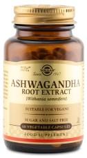 Solgar Ashwagandha Root Extract kapsler med standardiseret rodekstrakt