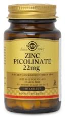Solgar Zinc Picolinate med 100 tabletter