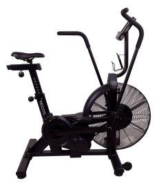 Recoil Airbike X3 i sort stål set fra siden