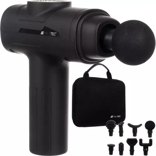 Malatec massagepistol med 8 udskiftelige massagehoveder og LED-display