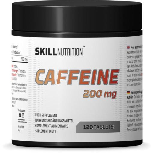 Skill Nutrition Caffeine 200 mg 120 tabletter dåse