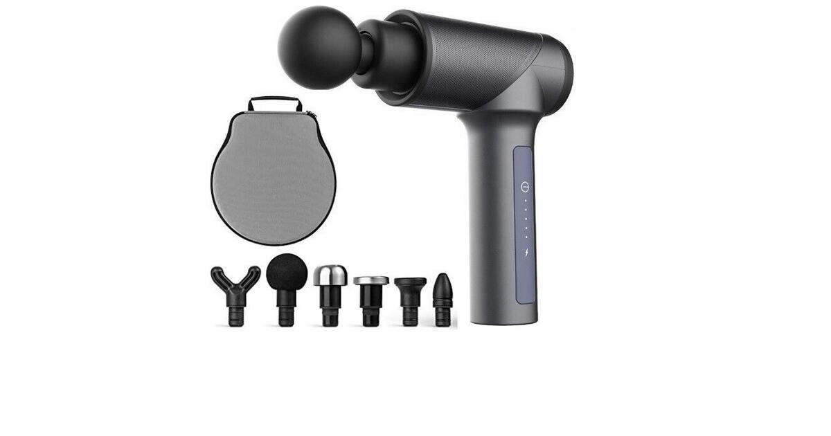 SweHealth mini massagepistol i kompakt design med automatisk slukkefunktion