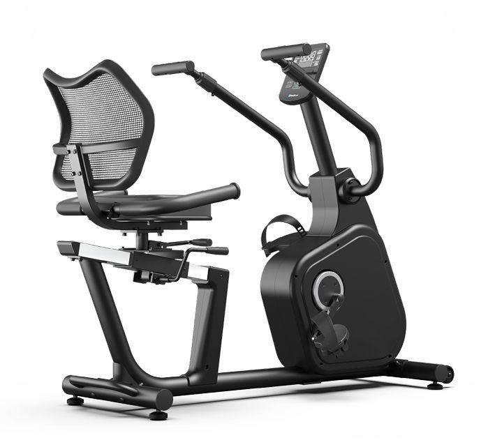 Odin RB-800 Comfort siddecykel med ryglæn, lav indstigning og magnetmodstand