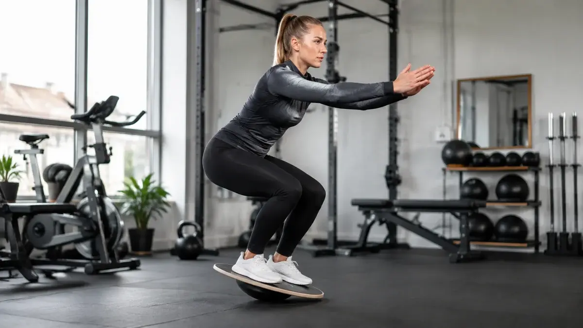 Balancebræt til balancetræning