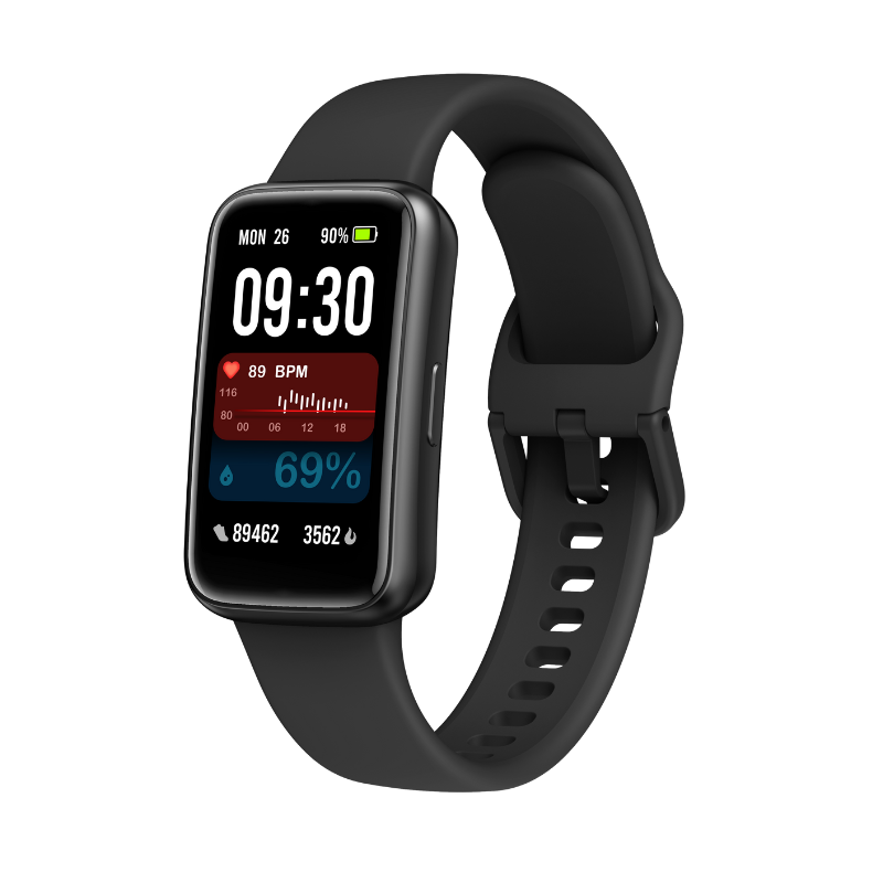 Sportsbuddy Vision V1 pulsur i sort til løb og fitness