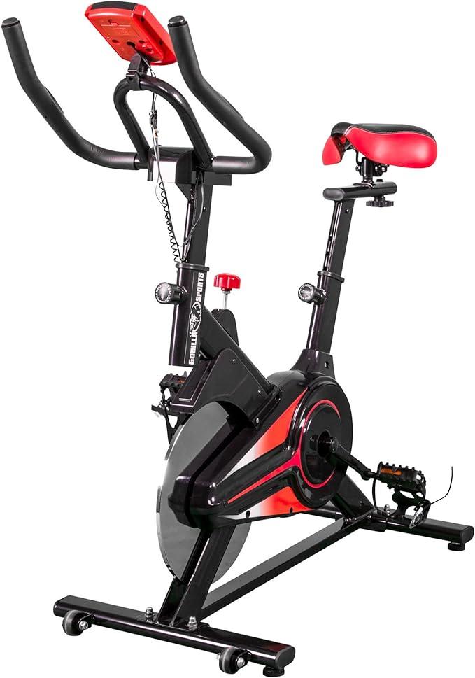 Gorilla Sports Motionscykel 961 med 6 kg svinghjul og lydsvagt remtræk